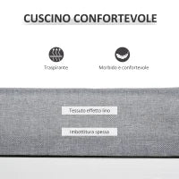 Panca Scarpiera con Cuscino, Cassetto e 3 Vani Aperti in Legno, 81x31.5x49cm, Bianco
