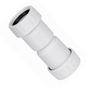 Faeg raccordo tubo rigido manicotto ip65 vari diametri tecnopolimero grigio *** diametro 16 millimetri, confezione 1