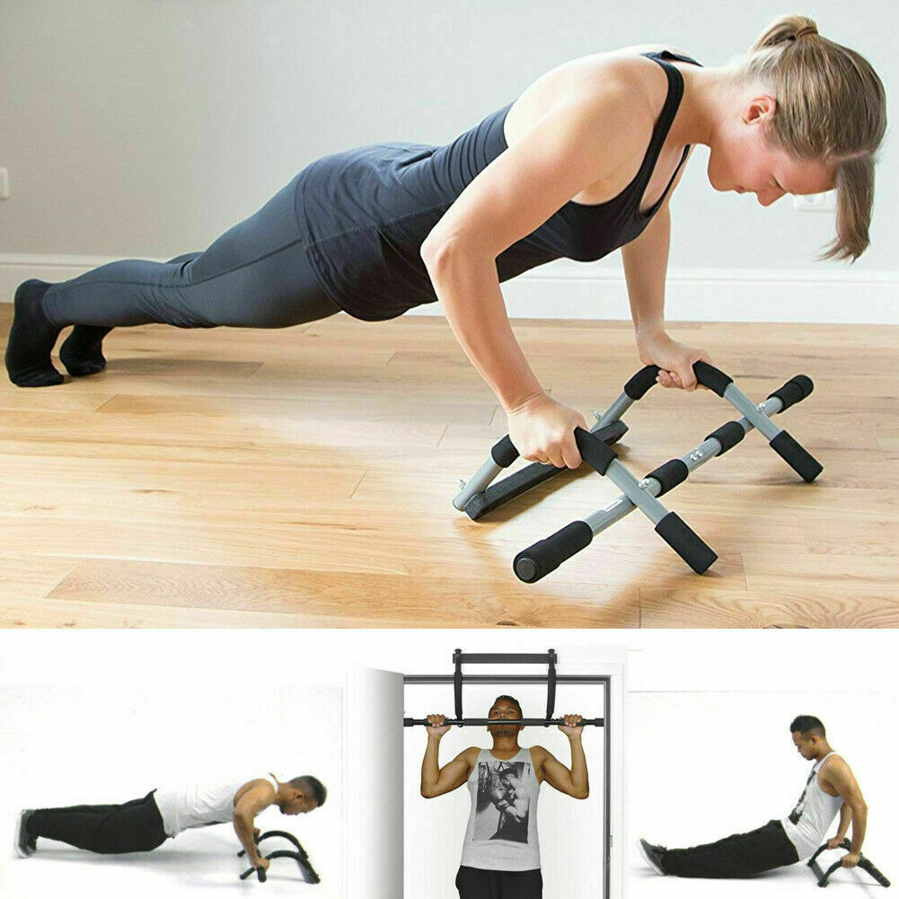 Iron Gym Barra multifunzione trazioni addominali sbarra fitness sport ginnastica