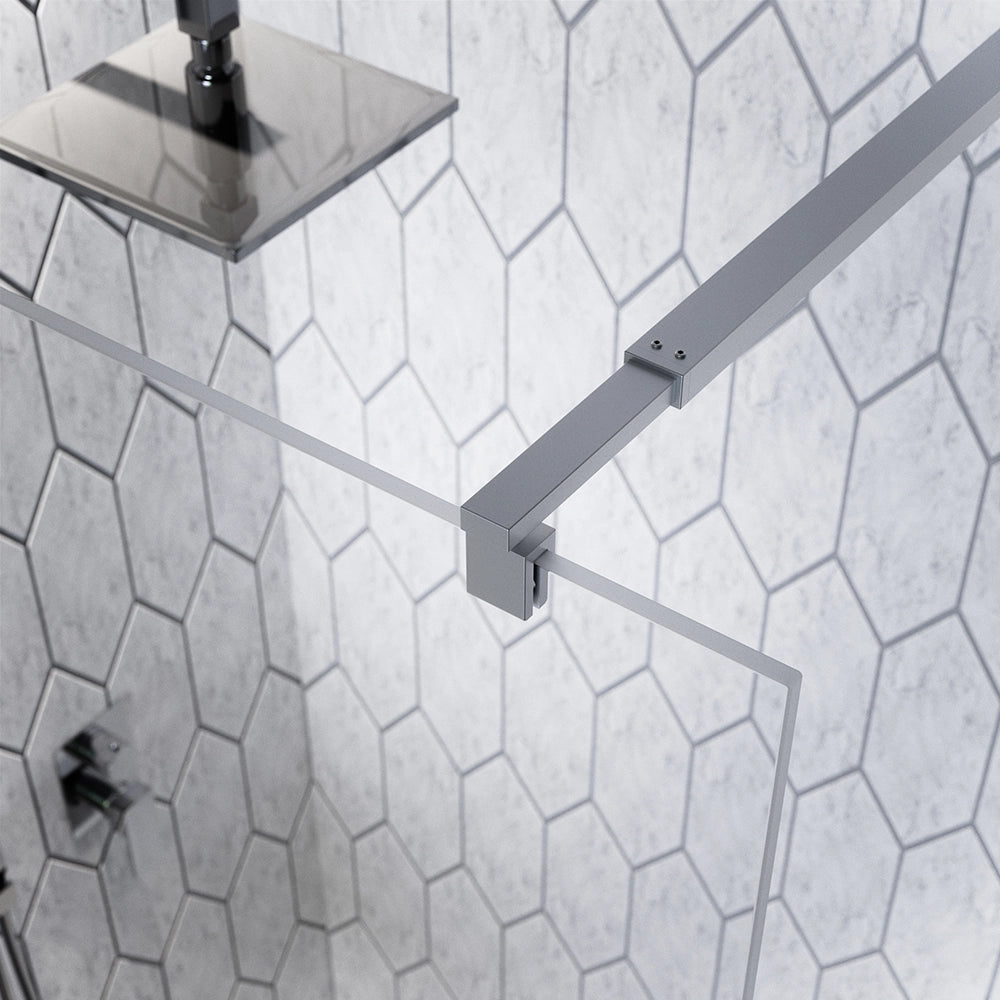 Walk-in 150 cm vetro 8mm anticalcare trasparente h200 | Itaca