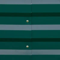 Letto per Orto Rialzato in Metallo da Esterno, Portapiante per Fiori ed Erbe, 241x90,5x30cm