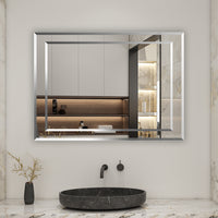 AICA Specchio da bagno Rettangolare. 65x90 cm.