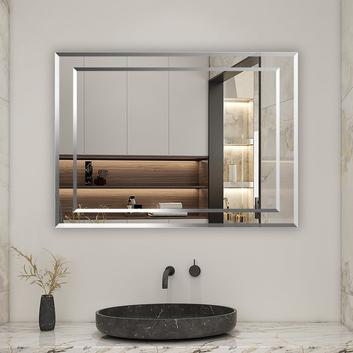 AICA Specchio da bagno Rettangolare. 65x90 cm.