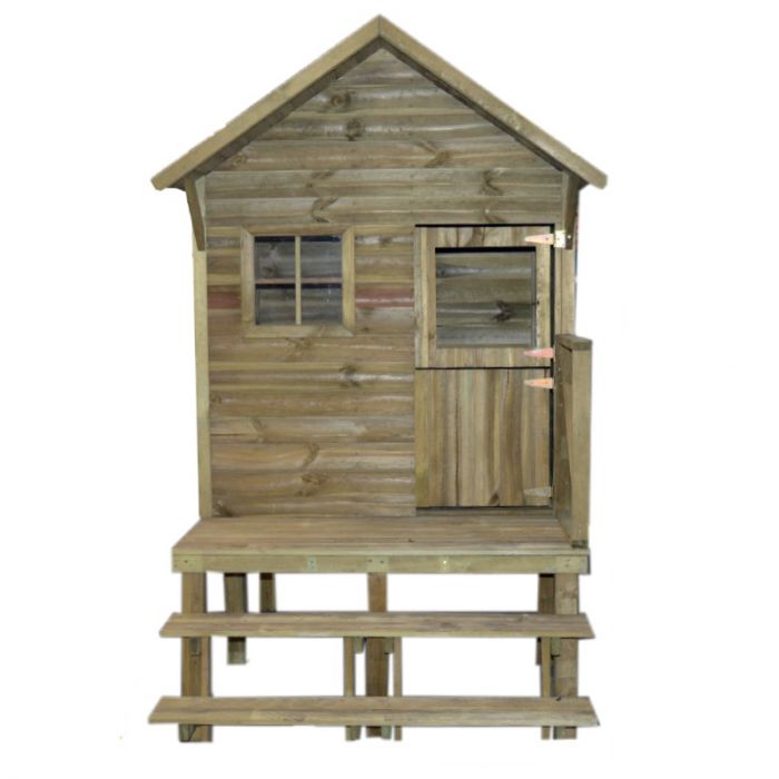 Casetta in legno per bambini LENA, con scalini