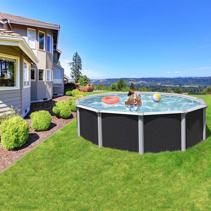 Piscina Fuori Terra Steeldesign -  4,55 X H.1,32 M - Kit Base