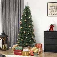 Albero di Natale 180 cm Illuminato con 250 Luci Bianche e Colorate, 899 Rami e 9 Modalità di Illuminazione