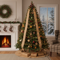 Albero di natale justin collezione xone elegante e imponente *** misura h 180, confezione 1