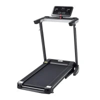 Tapis Roulant Elettrico Pieghevole 1-12km/h, Tapis Roulant Salvaspazio con 12 Programmi Preimpostati, Display LCD e Supporto per Tablet, per Camminata e Corsa, Compatto per Casa e Ufficio, Nero