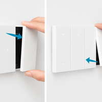 Bticino living now cover copriforo 1 modulo per supporti compatibili *** colore bianco, confezione 1