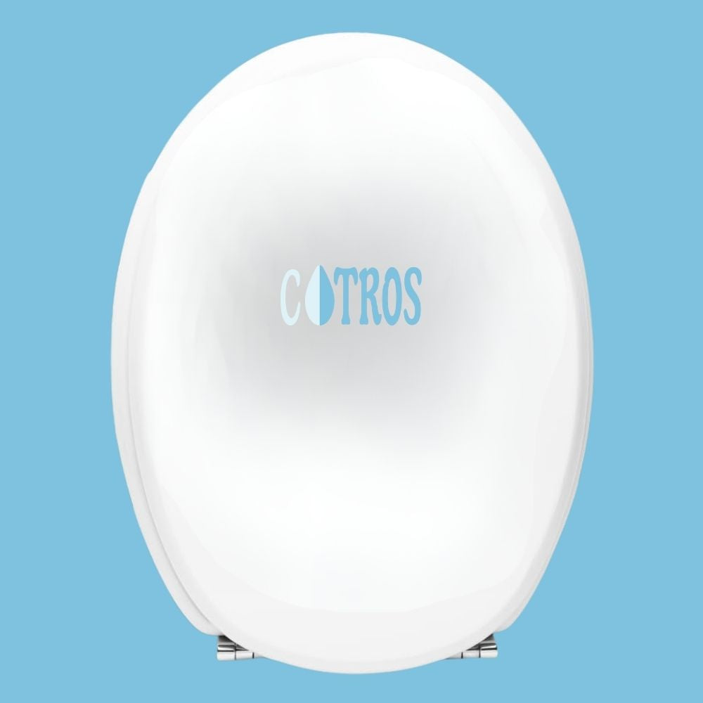 Copriwater universale piemonte in legno bianco lucido