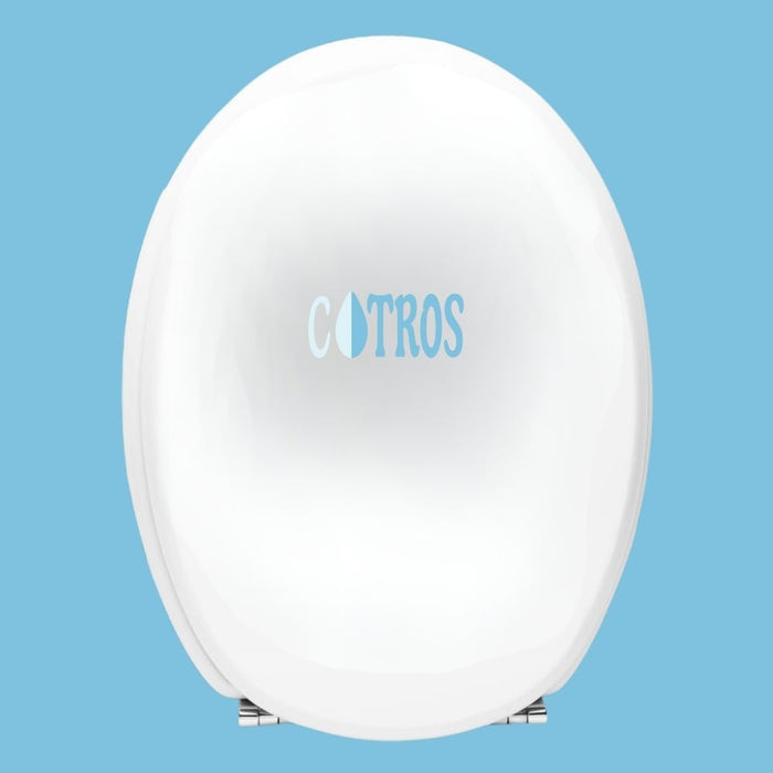 Copriwater universale piemonte in legno bianco lucido