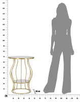 Tavolinetto Flat Cm Ø 50X68