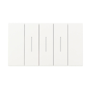 Bticino living now cover copriforo 1 modulo per supporti compatibili *** colore bianco, confezione 1