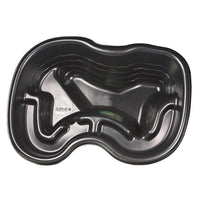 Laghetto termoformato in pe v120 cm 120x90xh40 capacita' 120 litri