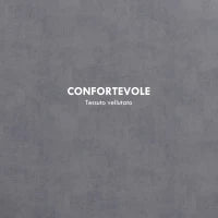 Pouf Contenitore Tessuto Sherpa da 120 kg max con Vassoio a Ribalta, in MDF e Faggio, 56x56x42 cm, Grigio