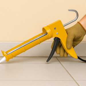 pistola silicone extra spessore 1mm asta dentellata applicazione siliconi ingco