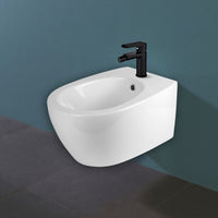 Miscelatore rubinetto puma per bidet in ottone colore nero opaco con piletta *** confezione 1