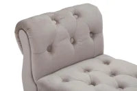 Panchetta Paris Grigia/Gold Cm 120X40X60