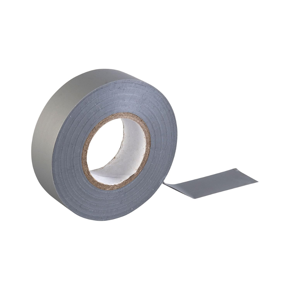 Nastro isolante in pvc autoestinguente raytech per impianti elettrici e cablaggi *** colore grigio, dimensioni 25 mm ...