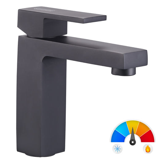Ogomondo coppia rubinetti miscelatori per lavabo bidet purple colore nero black