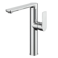 Miscelatore monocomando lavello cucina orientabile tunisi installazione rapida *** finitura- cromo lucido, confezione 1