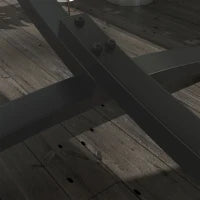 Supporto per Amaca in Metallo Robusto, Rivestimento in Resina Epossidica, Lunghezza 360 cm per Amache da 270 a 330 cm, Grigio