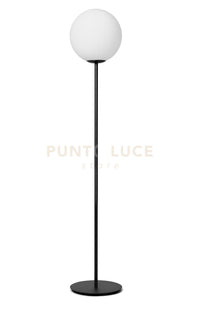 JUGEN BLACK LAMPADA DA TERRA 1 LUCE METALLO NERO ATTACCO E27 DIMMERABILE