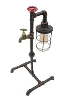 Lampada Da Tavolo Manhattan/Cage Cm 27X27X56