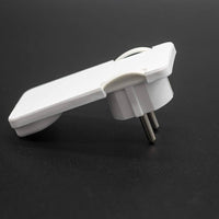 Ecova 30183 spina piatta salvaspazio schuko 16a 2p+t per casa e ufficio