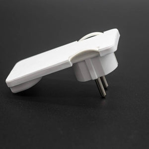 Ecova 30183 spina piatta salvaspazio schuko 16a 2p+t per casa e ufficio