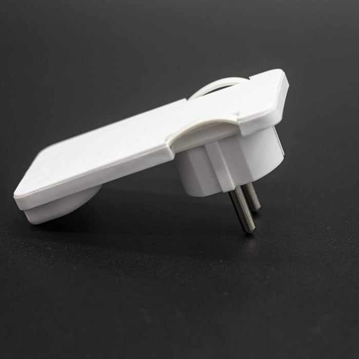 Ecova 30183 spina piatta salvaspazio schuko 16a 2p+t per casa e ufficio