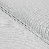 Divano da Esterno a 2 Posti da in PP Plastica ad Effetto Rattan, Divano da Giardino con Cuscini Rimovibili e Lavabili, Grigio e Nero