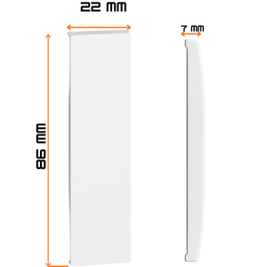 Bticino living now cover copriforo 1 modulo per supporti compatibili *** colore bianco, confezione 1