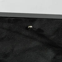 Fioriera da Giardino con Foro di Drenaggio e Rotelle, in Legno di Abete, 89x48x47 cm, Nera