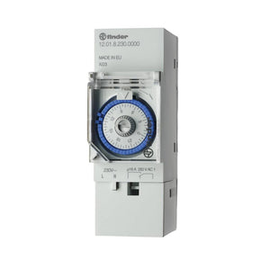 Finder interruttore orario giornaliero serie 12 16a 230v cavalieri 36 mm