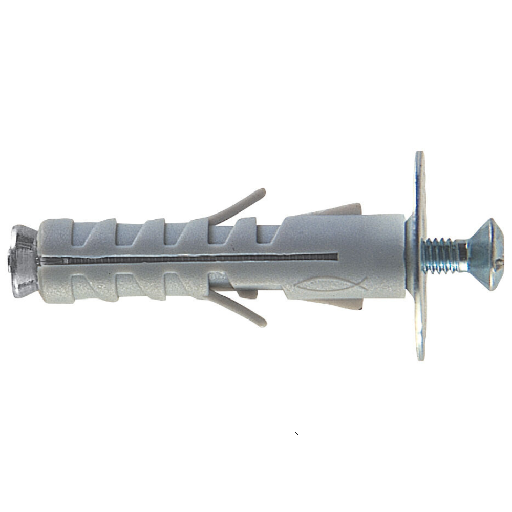 Fissaggio espandibile materiali pieni semipieni sb 9/4 vite t.s.c. 100 pezzi