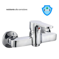 Miscelatore esterno doccia rubinetto monocomando cromato *** confezione 1