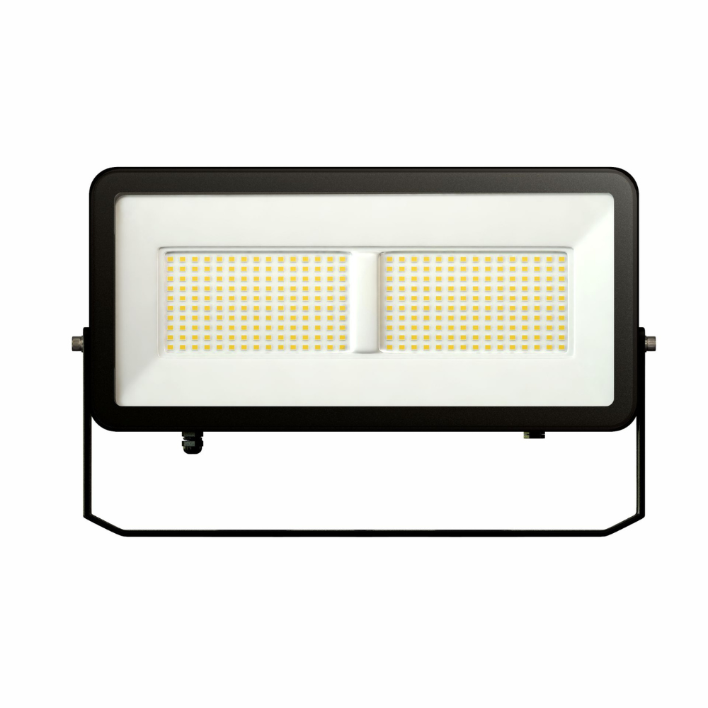Proiettore led polaris esterno alta potenza ip65 luce naturale 4.000k *** colore nero, watt 150 watt, confezione 1