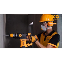 Martello demolitore da 1500 watt con valigetta piastrelle mattoni calcestruzzo