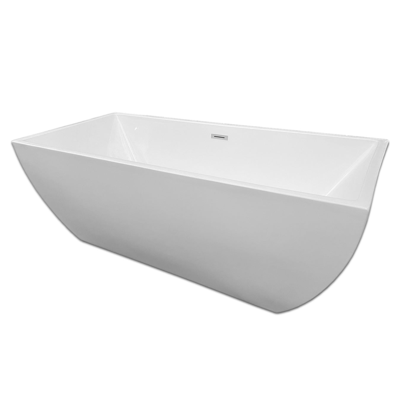 Vasca freestanding bianca 170 X 75 cm – Jennifer