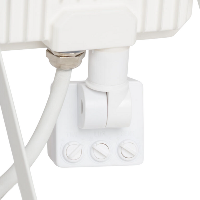 Ecova proiettore led vision pro forma convessa 4000lm con pannello solare