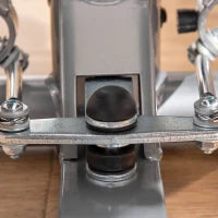 Stepper con Manubrio Regolabile, Monitor LCD ed Elastici, 55x53x118-128cm, Nero