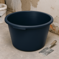 Secchio plastica maniglie 45lt. betoniera iperbet preparazione impasti raimondi