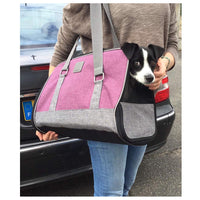 Trasportino per cani e gatti & lettino 2 in 1 max 6 kg jamaica transformer melange