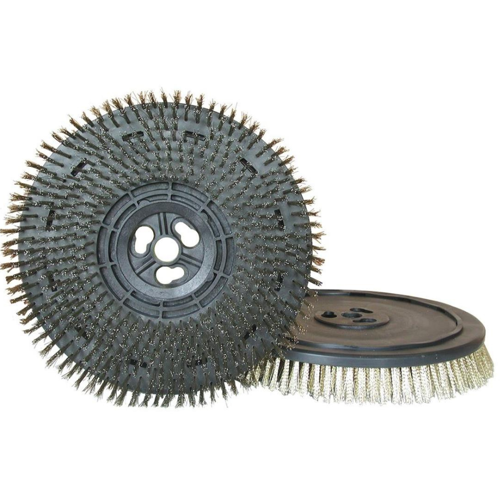 Spazzola setole acciaio ottonato monospazzola maxititina