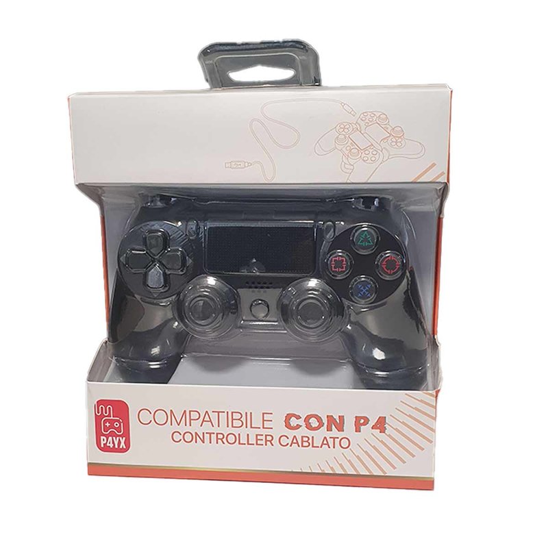 Joystick per PS4 USB 2.0 Gaming Plug N Play Controller da Gioco per Computer Fisso e Console Massima Precisione e Costruzione Durevole