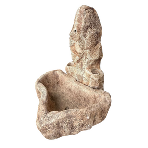 Fontana giardino calcestruzzo senza rubinetto l.78xp.80xh.95 cm modello pietra