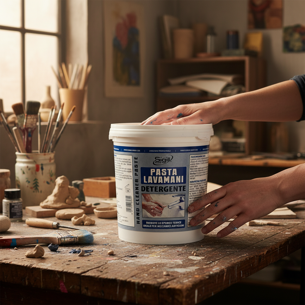Pasta lavamani tradizionale per sporchi tenaci 1 litro