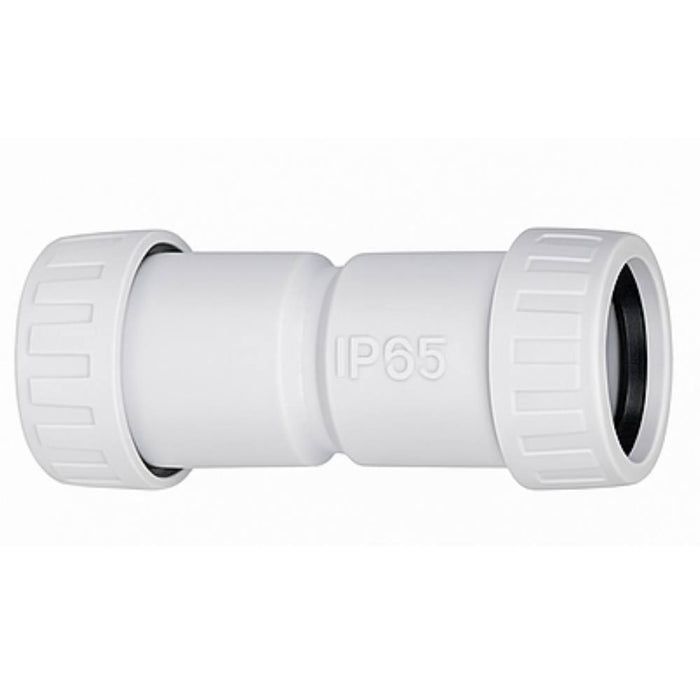 Faeg raccordo tubo rigido manicotto ip65 vari diametri tecnopolimero grigio *** diametro 40 millimetri, confezione 1