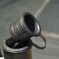 Base per Ombrellone in Plastica da 20kg per Pali da 32-38-48mm, 41.5x41.5x35cm